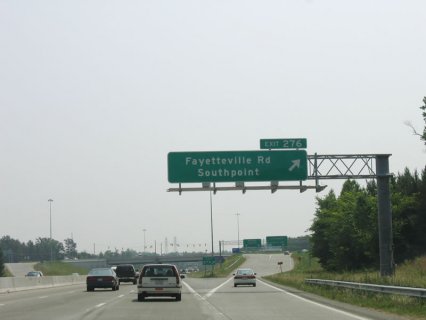 South to Southpoint Mall